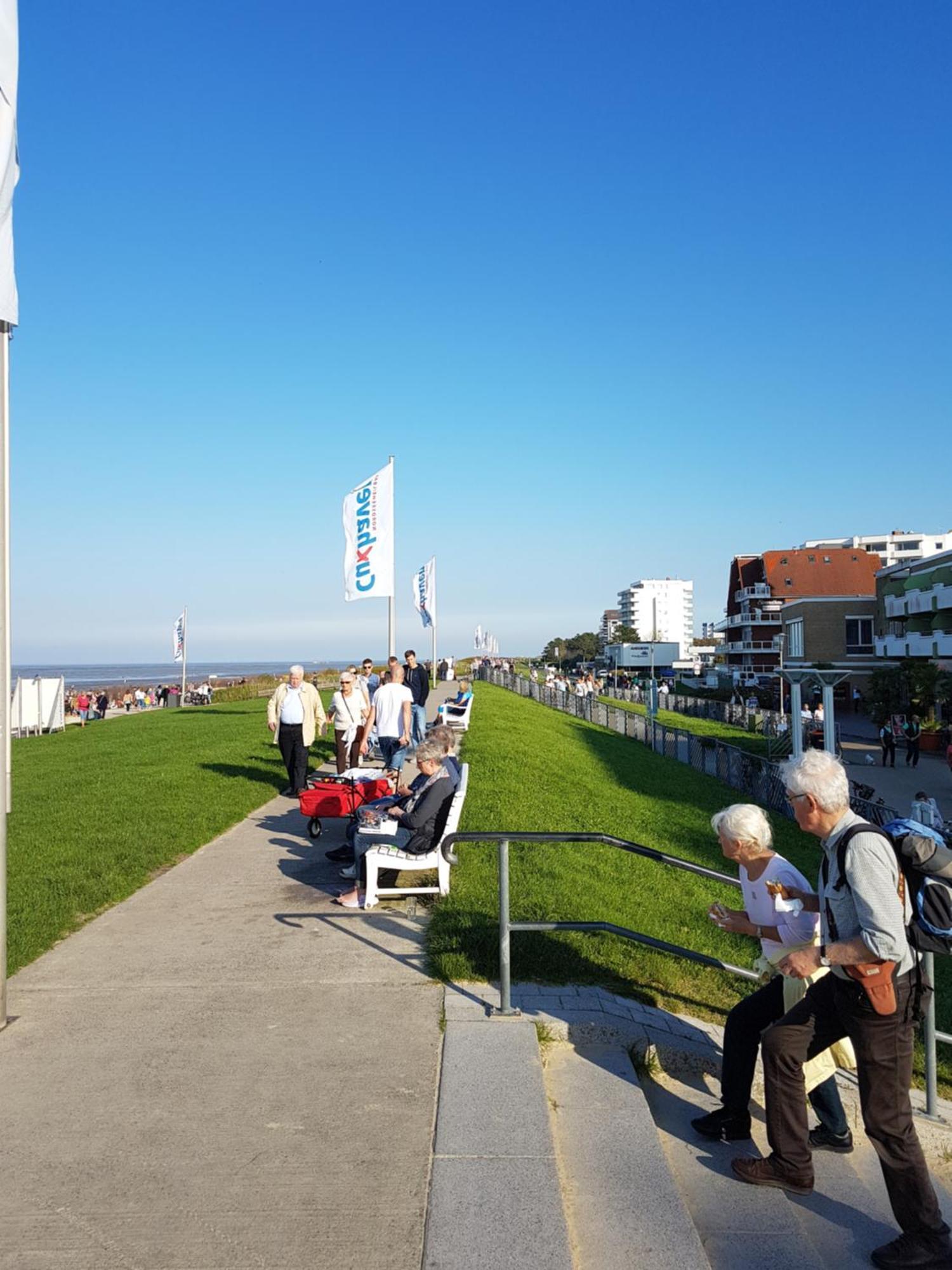 Gemütliches Apartment direkt am Strand Cuxhaven Exterior foto