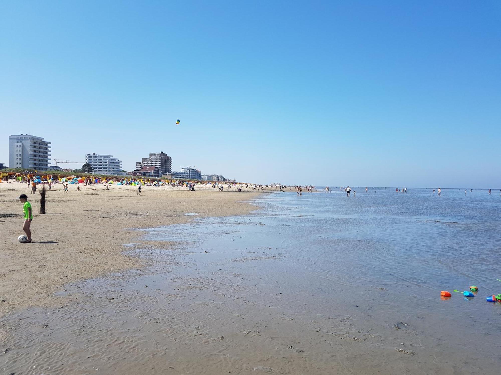 Gemütliches Apartment direkt am Strand Cuxhaven Exterior foto